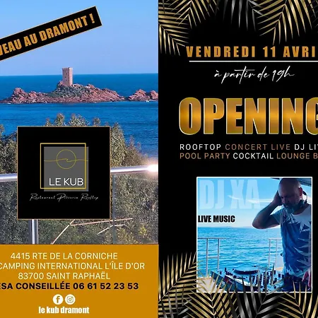 캠프장 Paradis Bleu Et Ile D'or